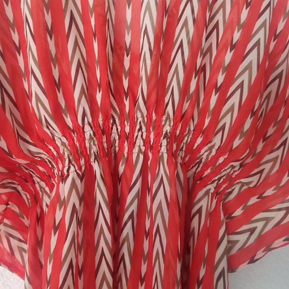 USED Women Ocean Club Beach Dress Size M Nice Colors Looks Like New - Picture 5 of 5